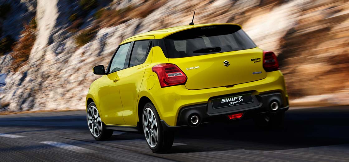 Suzuki Swift Sport in Champion Yellow